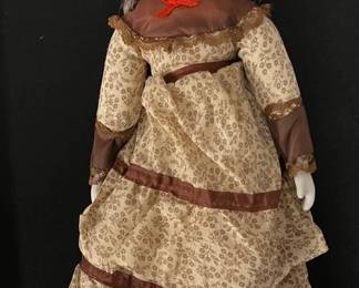Vintage Deluxe Porcelain Lovely Doll in The Original Box