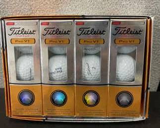 4 Pack Of Titleist Pro V1 Golf Balls
