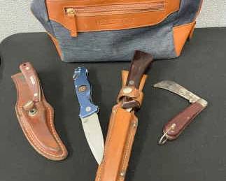 Four Knives For Hunting And Fishing