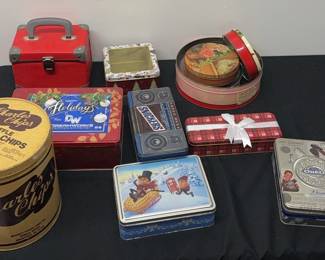 Christmas Tin Mystery Lot