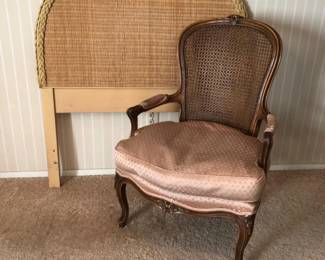 193 MeyerGuntherMartiniCaneBackChairWickerHeadboard