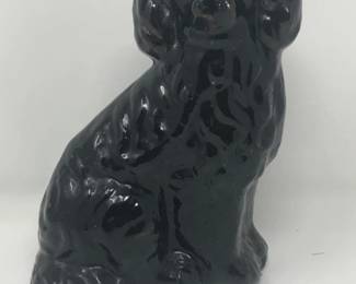83 StaffordshireJackfieldStyleSpanielFigure