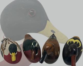 126 WoodDuckDecoysHandPainted