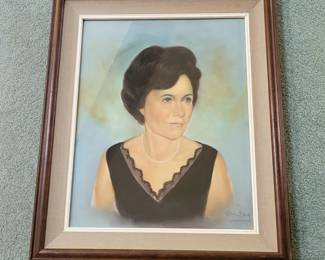 181 Portraitof1950sWomanSignedGentry