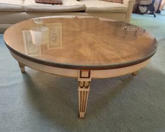 26 BakerGlasstopRegencyStyleCoffeeTable