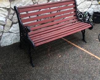 102 SpanishInspiredOutdoorParkBench