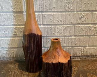 106 RusticHandcraftedOneofaKindVases