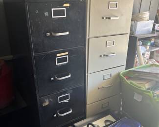 a few file cabinets, one like new just $30.00 the other's $10-20.