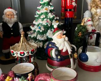 Lots of Christmas decor!