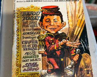 Some vintage Mad magazines and paperbacks!