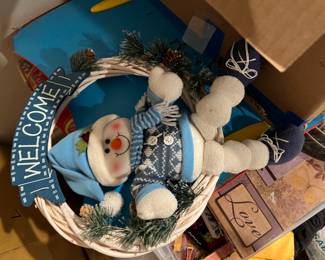 Lots of holiday decor!