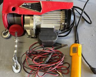 Pittsburgh 440 lb. Electric Hoist with Remote Control 39’ Single Cable 480w Pure Copper Motor
