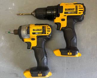 Lot of 2 DeWALT Impact Drivers 20v Max DCF885/ DCD780 Tool Only