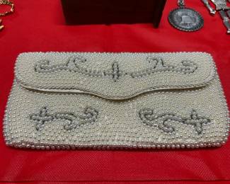 Beautifully Beaded Vintage Clutch Purse