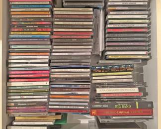 Drawer Full of Miscellaneous CDs