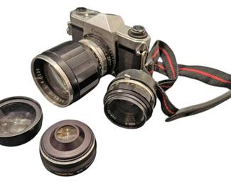 KOWA SET 35mm SLR Film Camera Lenses