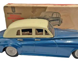 Vtg RollsRoyce Silver Cloud Toy Car in Box