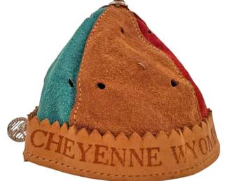 Vintage Leather Childs Beanie Cheyenne, WY