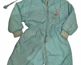 MidCentury Toddler Snow Suit and Hat