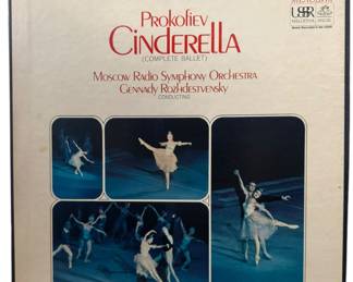 Sergei Prokofievs Cinderella Vinyl Record