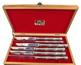 6 Vintage Fashion Manor SS Knives