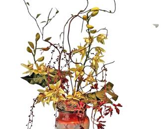 Antique Hand Painted Porcelain Vase