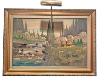 Beautiful Vintage Original Oil Painting