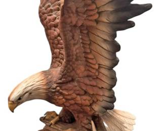Homco Porcelain Bald Eagle Figurine