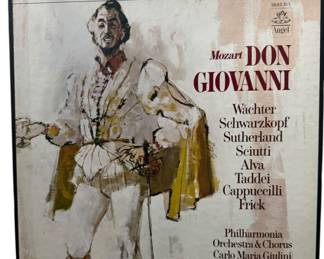 Mozarts Don Giovanni Opera Vinyl Record