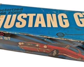 Vtg WenMac 1966 Ford Mustang Toy Car