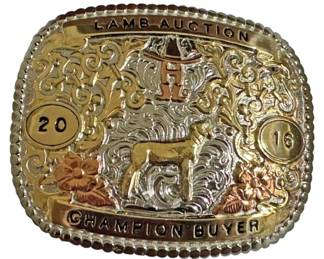 2016 Houston Rodeo Belt Buckle