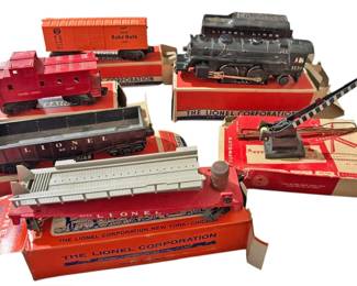 Big Collection of Lionel Miniature Trains