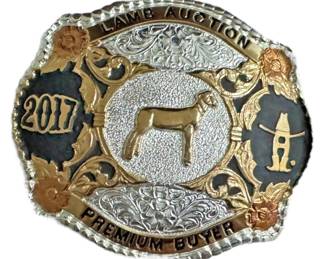 2017 Houston Rodeo Belt Buckle