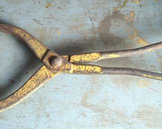 Metal Two Man Railroad Tie Tongs, 30"