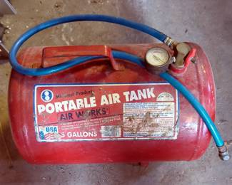 Midwest Products Portable 5 Gallon Air Tank