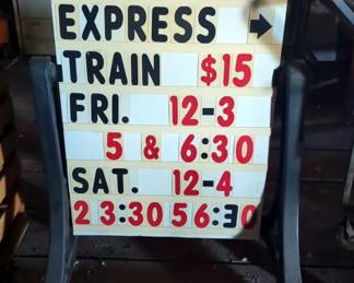 Polyvinyl Advertising Floor Standing Tilting Sign