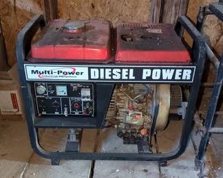 Multi-Power Diesel Powered Generator