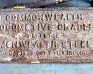 Commonwealth Locomotive Cradle Plate