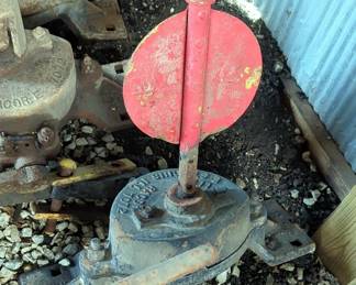 Railroad Target Switch Stand, Marked ELLIOT ST LOUIS ILL RACOR 7072
