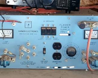 Harmon Electronics Power Supply, Realistic MPA-40 Amplifier, and Radio Equipment Lot