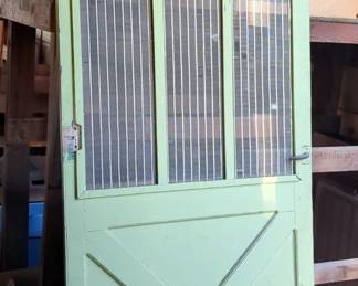 Screen Door, 80" x 32"