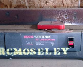 Sears Craftsman 4 1/8" Jointer/Planer with Stand