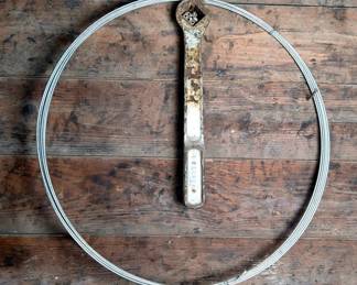 Metal Wrench & Wire Bundle