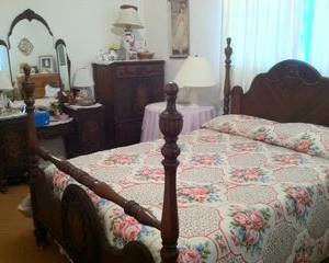 Three piece vintage bedroom set