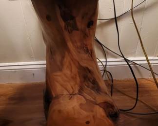 wooden accent table