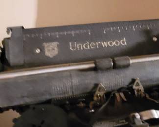 underwood typewriter