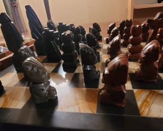 Marble chess set
