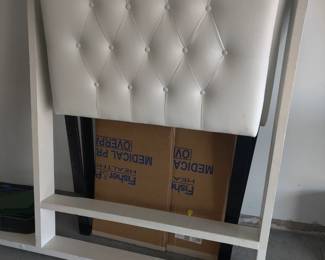 Dorm set of (2) Twin heaboards/bookcase