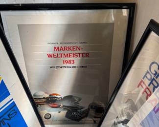 erich strenger signed and numbered poster