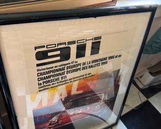 erich strenger signed and numbered poster